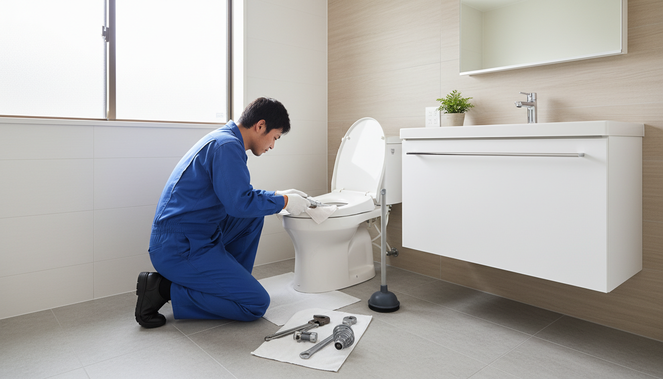 稲城市のトイレつまり修理にかかる料金相場と内訳に関する画像