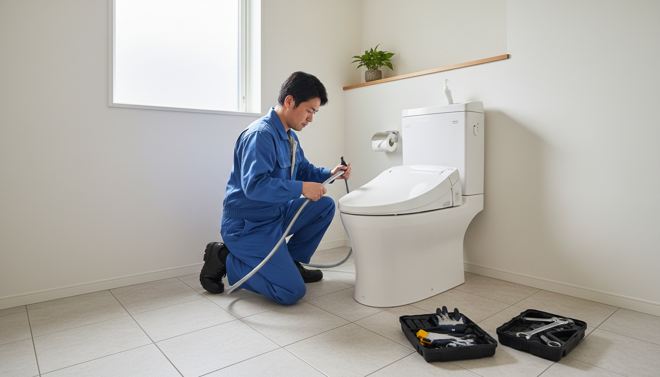 江戸川区のトイレつまり修理料金の相場は？に関する画像