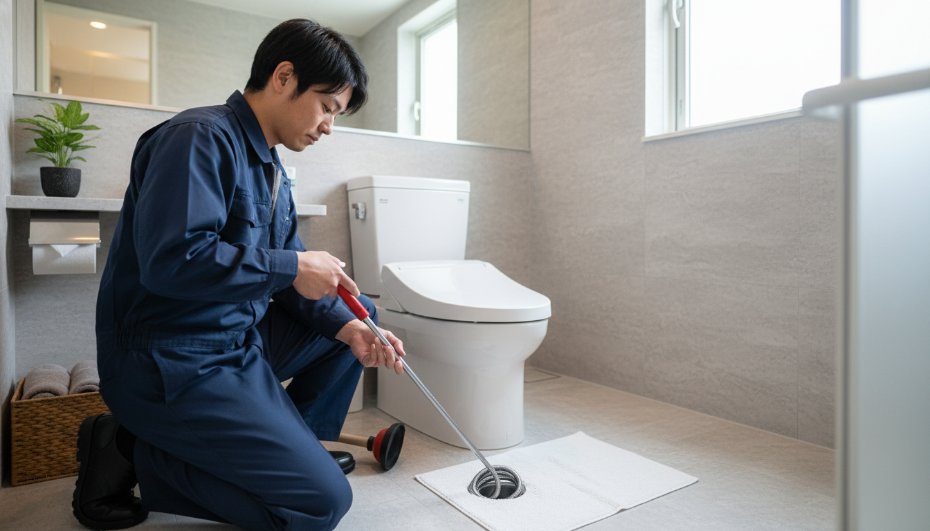 江東区のトイレつまり修理の料金相場は？費用を抑えるコツも解説に関する画像