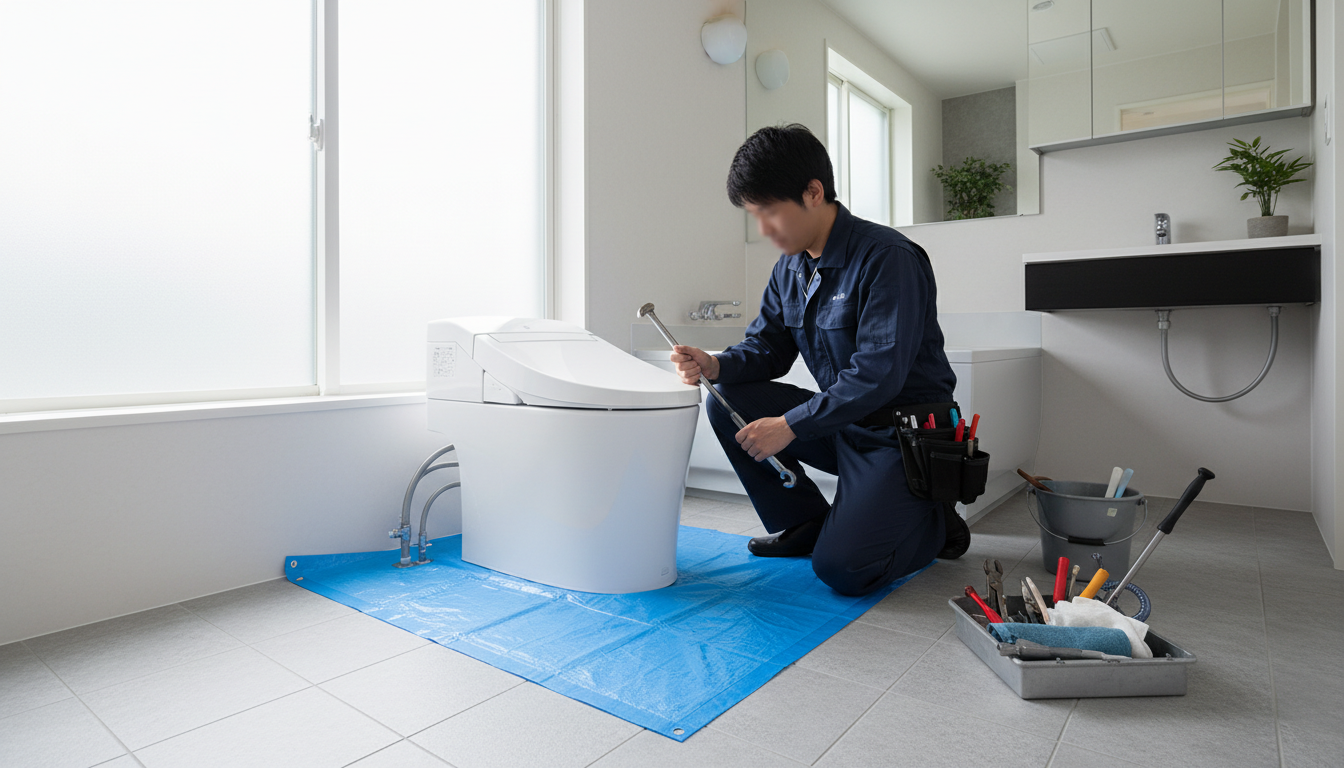 杉並区のトイレつまり修理、料金相場はいくら？に関する画像