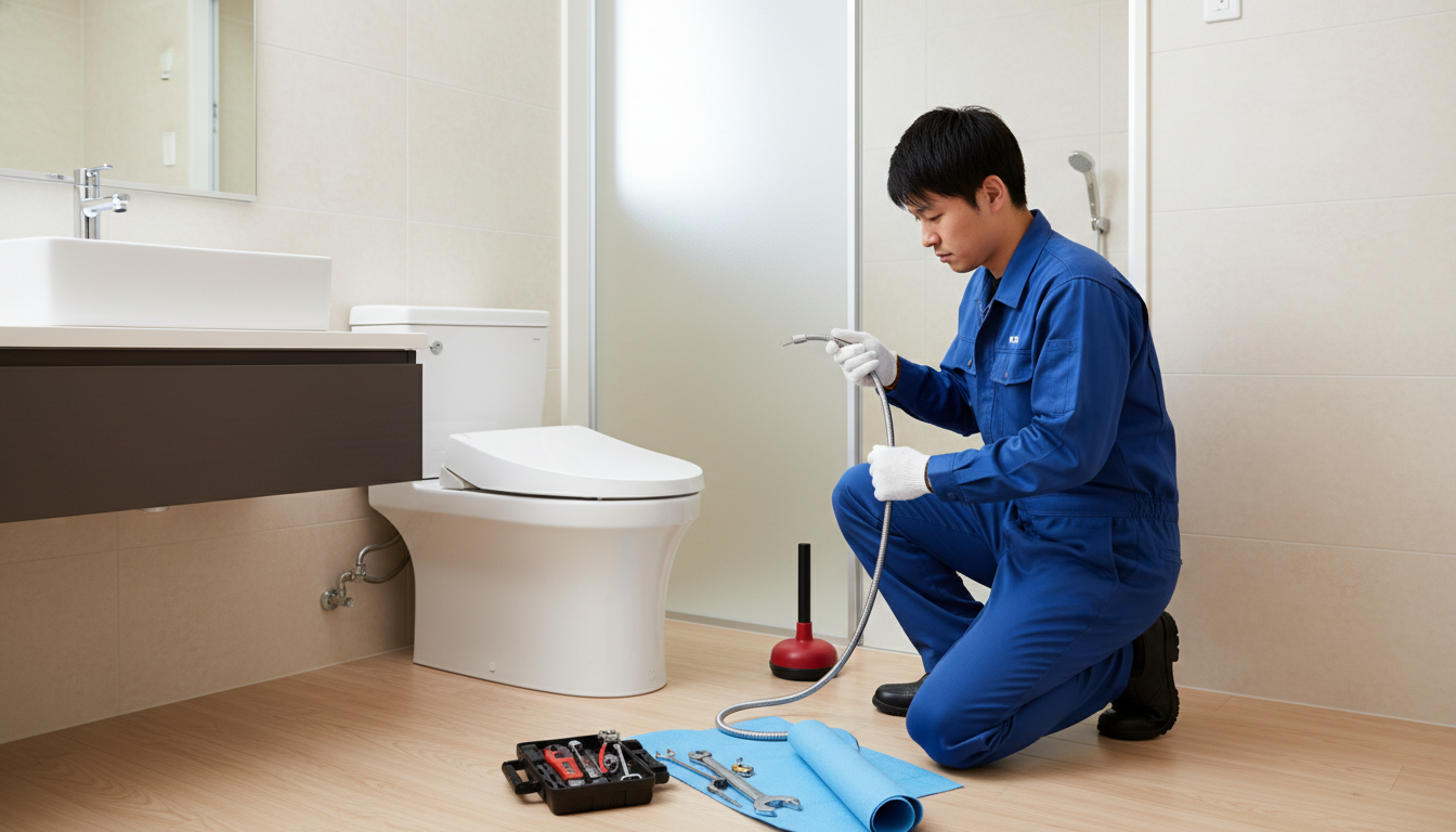 千代田区のトイレつまり修理、料金相場はいくら？に関する画像