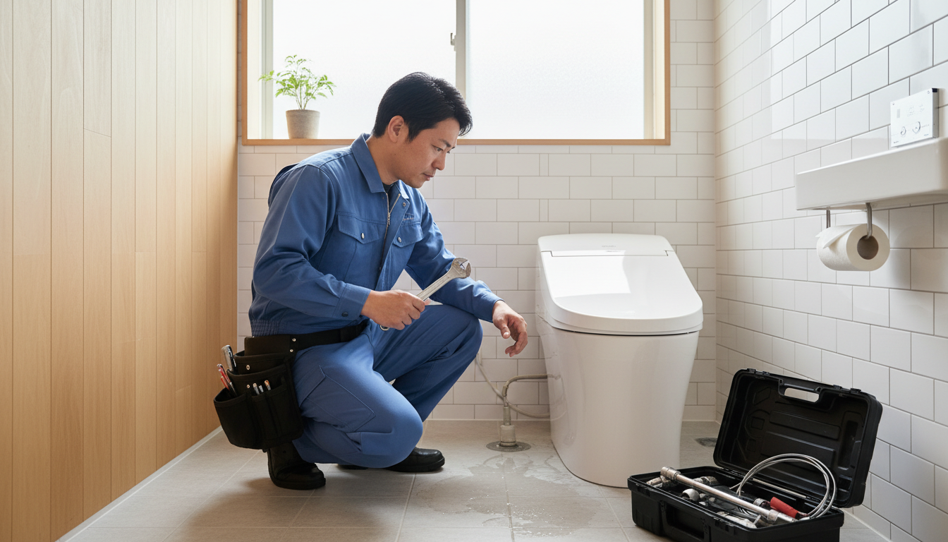 中野区のトイレつまり修理料金の相場は？基本料金と追加料金の内訳に関する画像