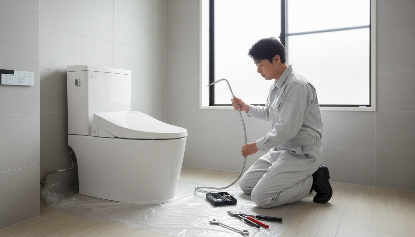 武蔵野市のトイレつまり修理料金の相場は？費用内訳を解説に関する画像