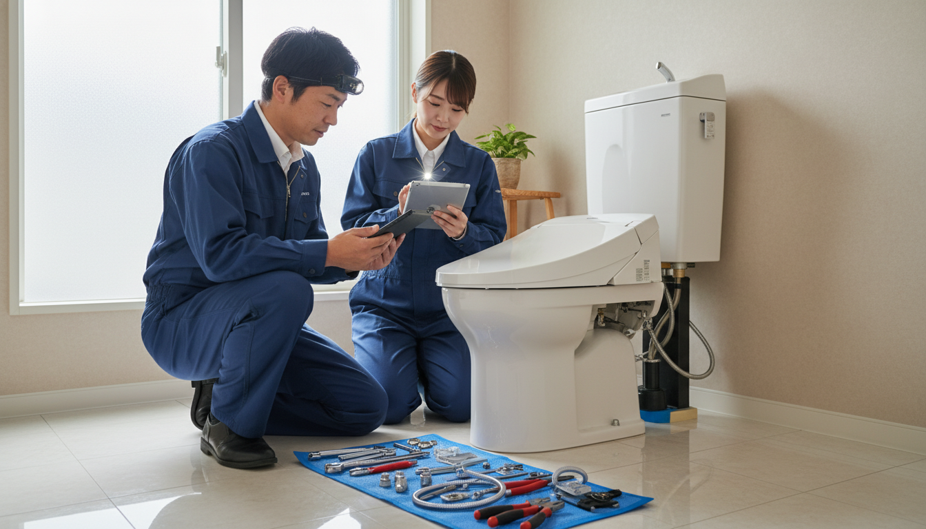 阿南市で信頼できるトイレつまり修理業者の選び方に関する画像