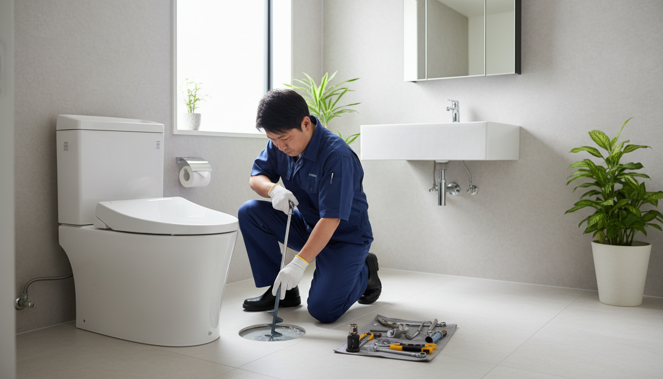 トイレつまり修理の料金相場と内訳【東みよし町】に関する画像