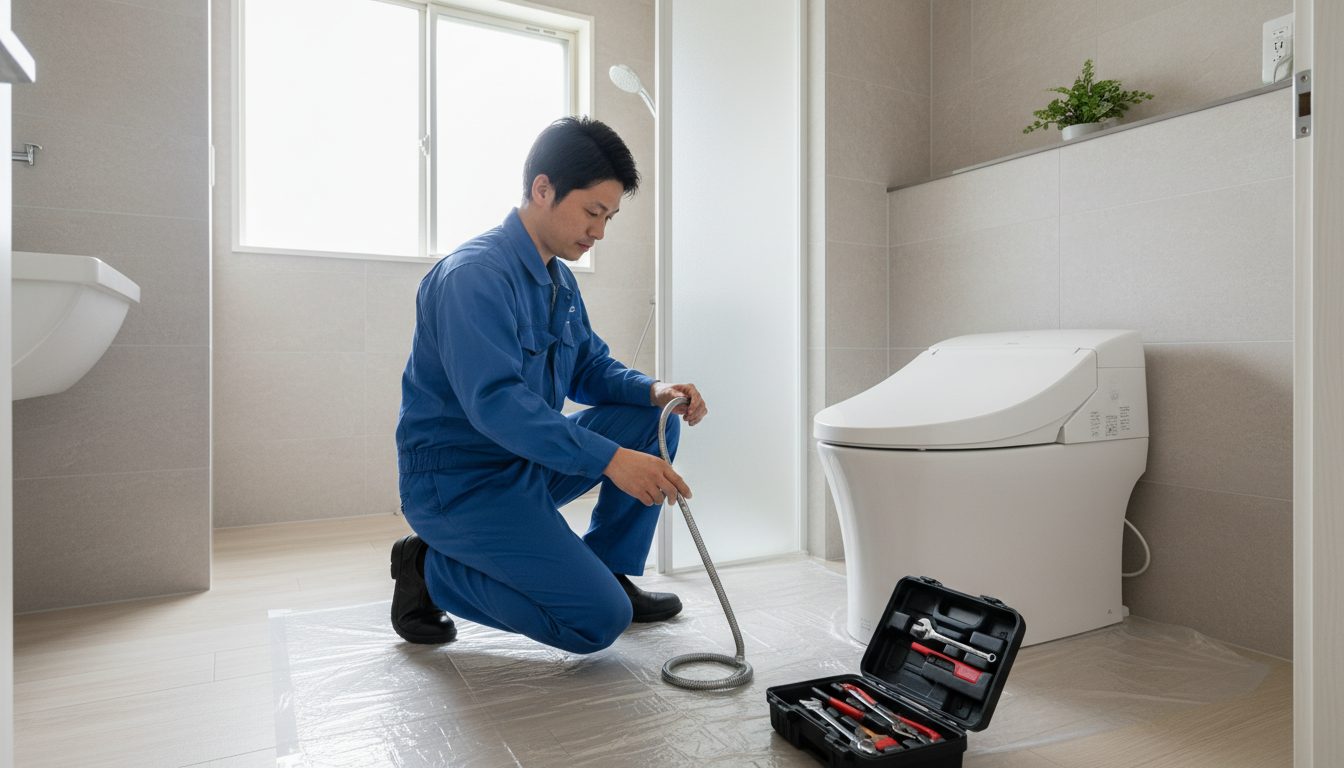 小山市のトイレつまり修理にかかる料金相場と内訳に関する画像