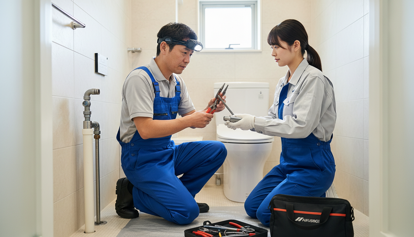 1. 水道局指定工事店であるかに関する画像