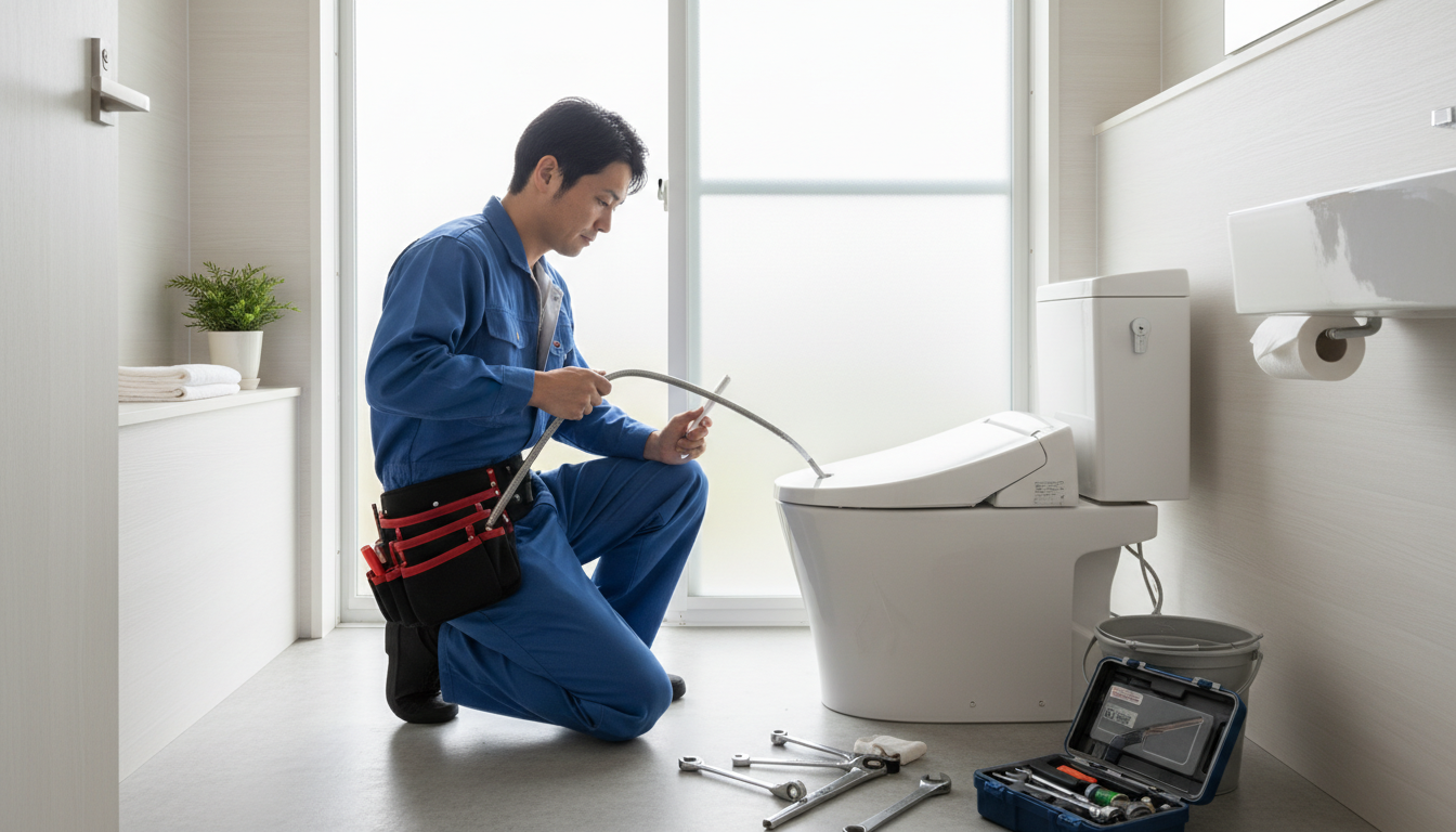 十津川村のトイレつまり修理の料金相場は？に関する画像