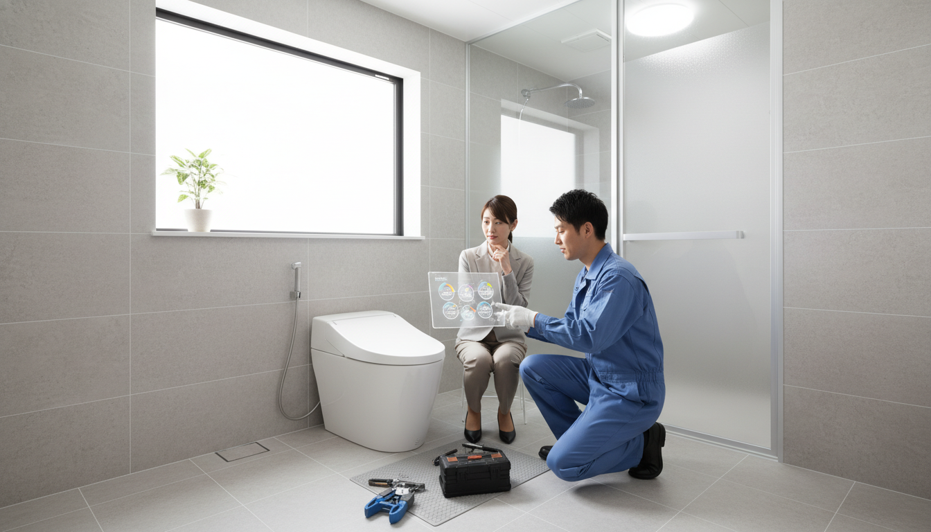 ポイント1：料金体系の明確さに関する画像