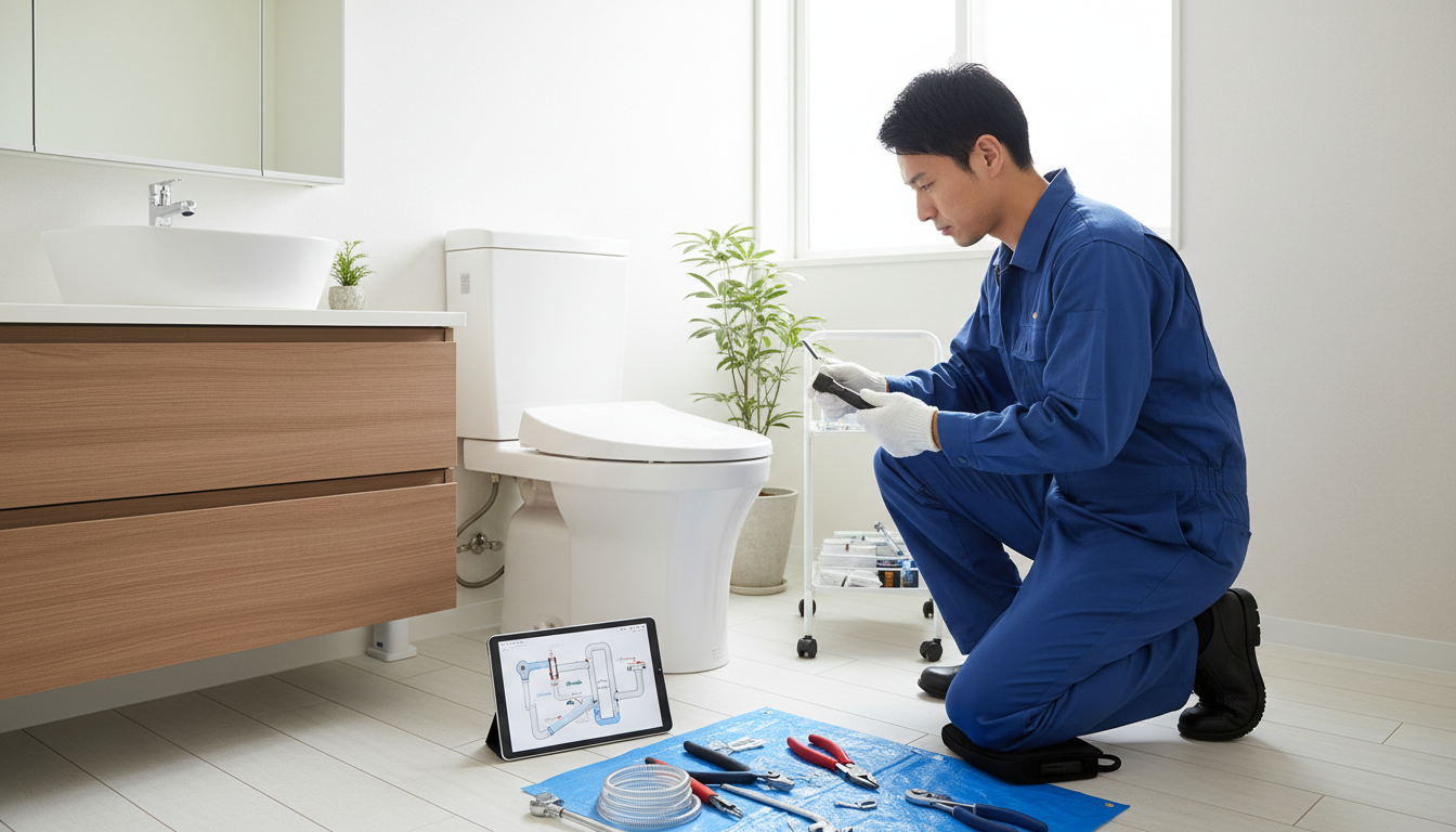 御所市でトイレつまり修理業者を選ぶ際の重要ポイントに関する画像