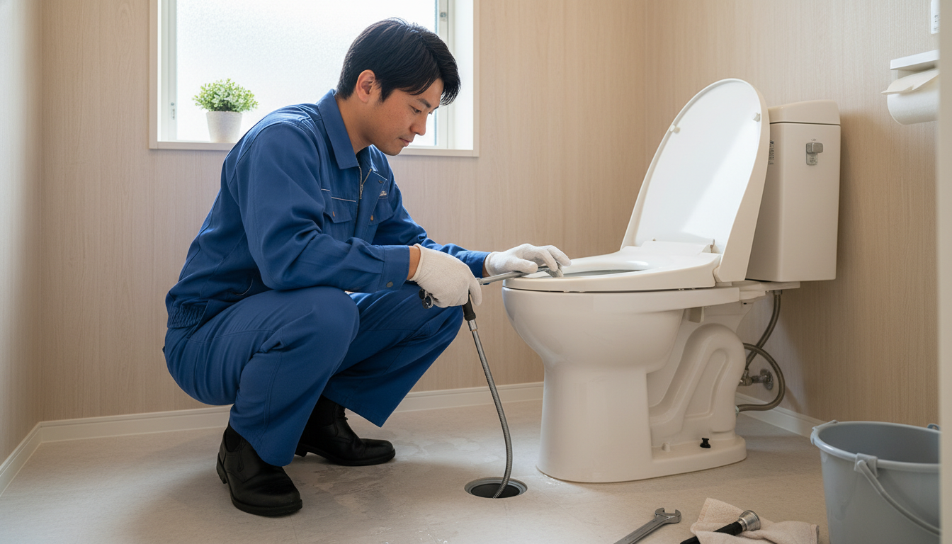 射水市のトイレつまり修理にかかる料金相場に関する画像