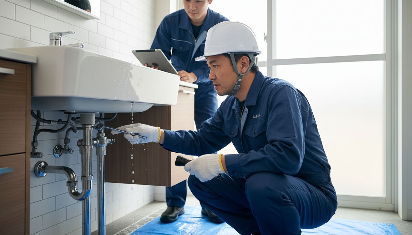 1. 水道局指定工事店であるかに関する画像