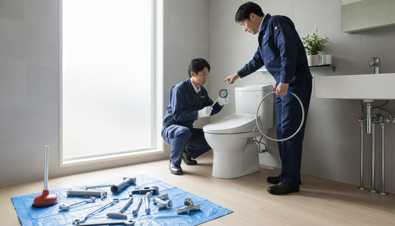 鯖江市のおすすめトイレつまり修理業者一覧に関する画像