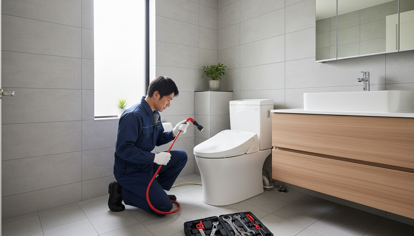 太宰府市で信頼できるトイレつまり修理業者の選び方に関する画像