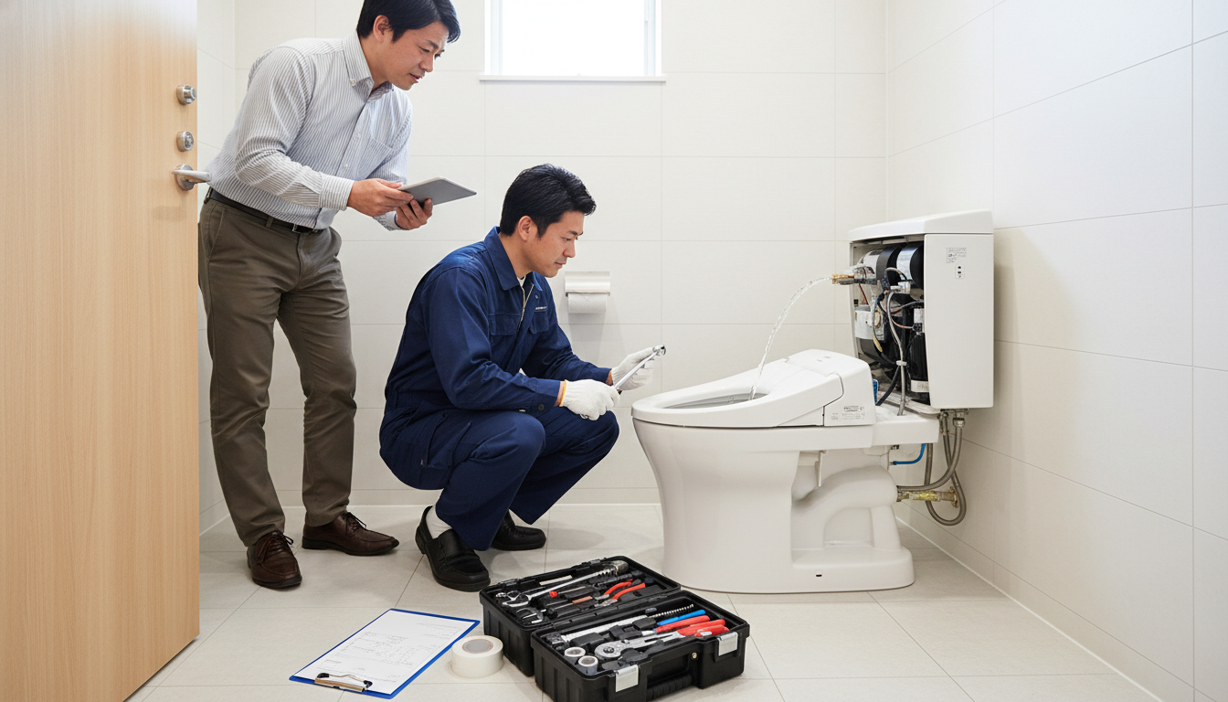 大牟田市でトイレつまり修理業者を選ぶ際の重要ポイントに関する画像