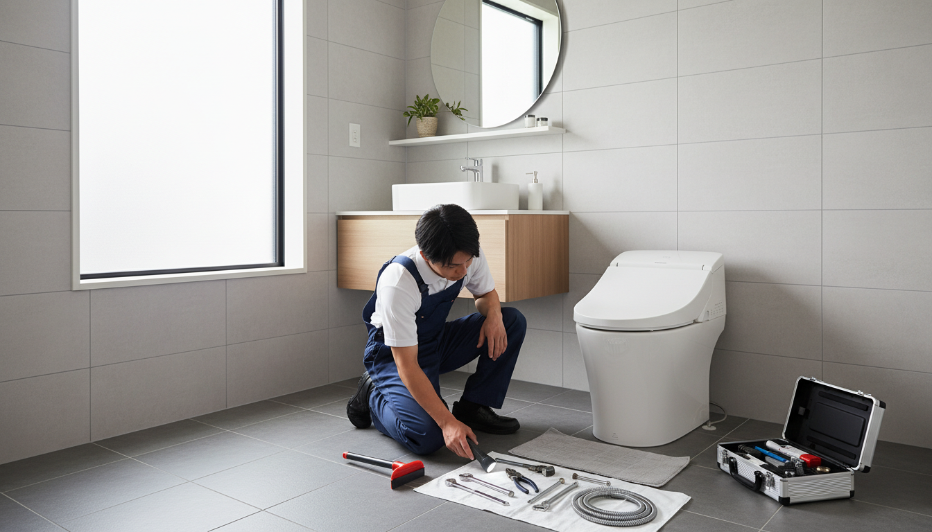 那珂川市のトイレつまり修理業者の料金相場と仕組みに関する画像