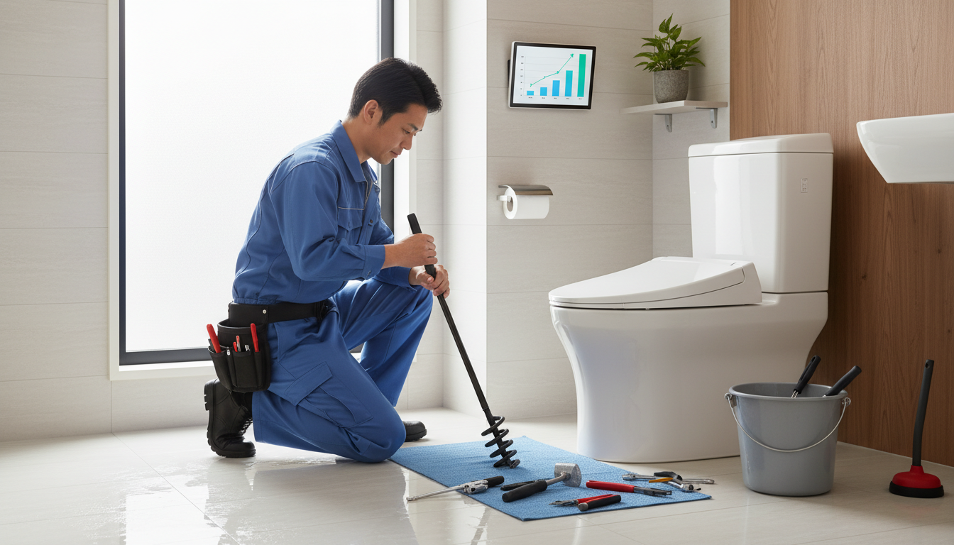 柳川市のトイレつまり修理にかかる料金相場に関する画像