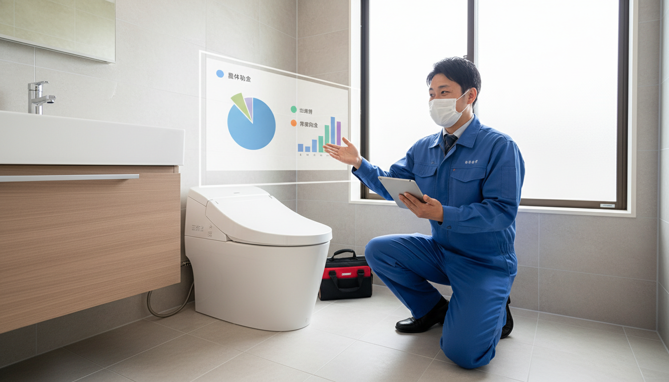 ポイント1：料金体系の明確さに関する画像