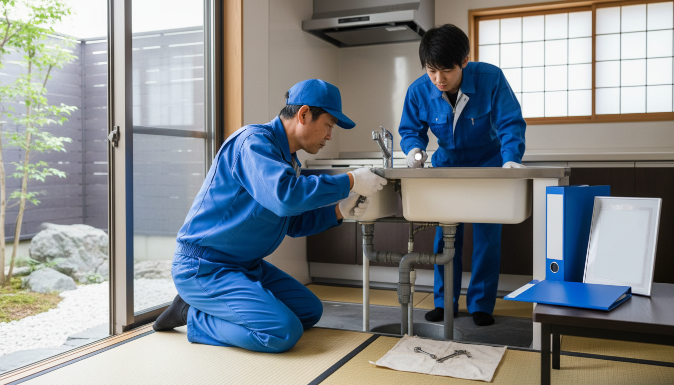 1. 水道局指定工事店であるかに関する画像