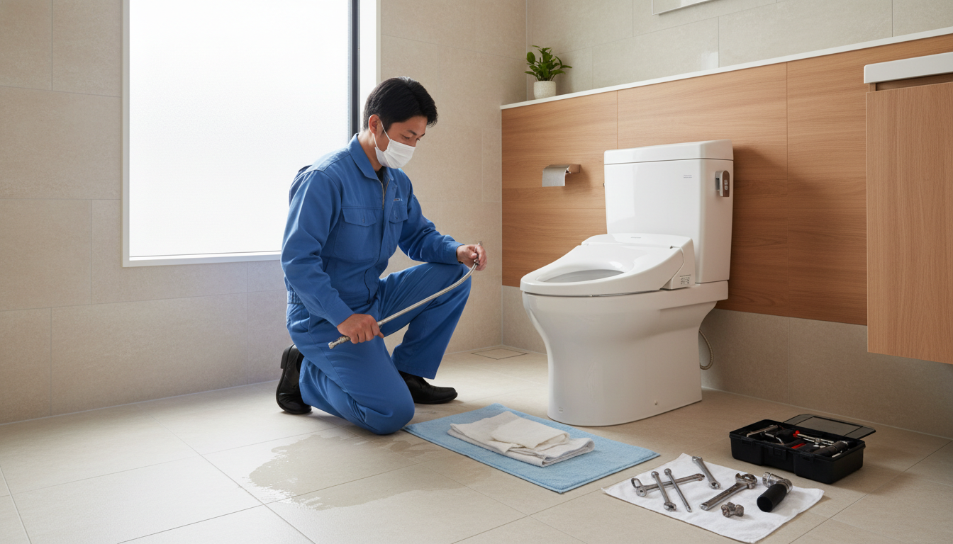 河沼郡湯川村のトイレつまり修理料金の相場は？に関する画像