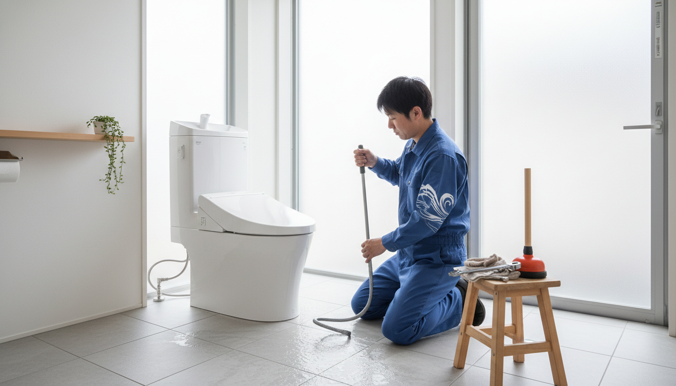 須賀川市のトイレつまり修理料金の相場は?に関する画像