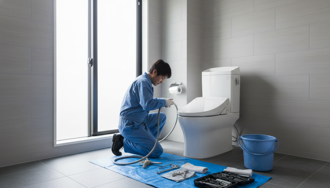 富岡町のトイレつまり修理にかかる料金相場は？に関する画像