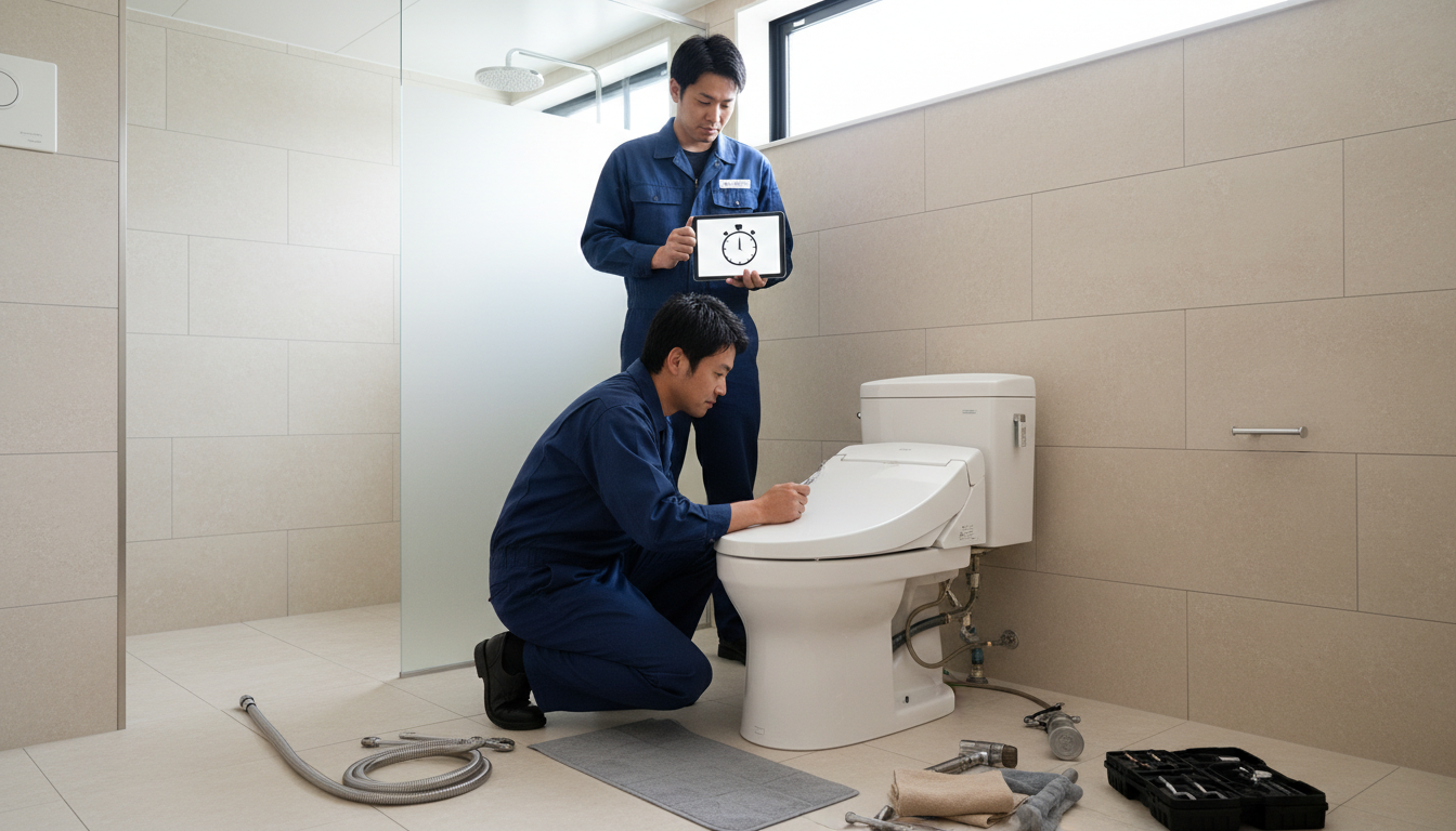 対応の速さ！最短到着時間を確認しように関する画像