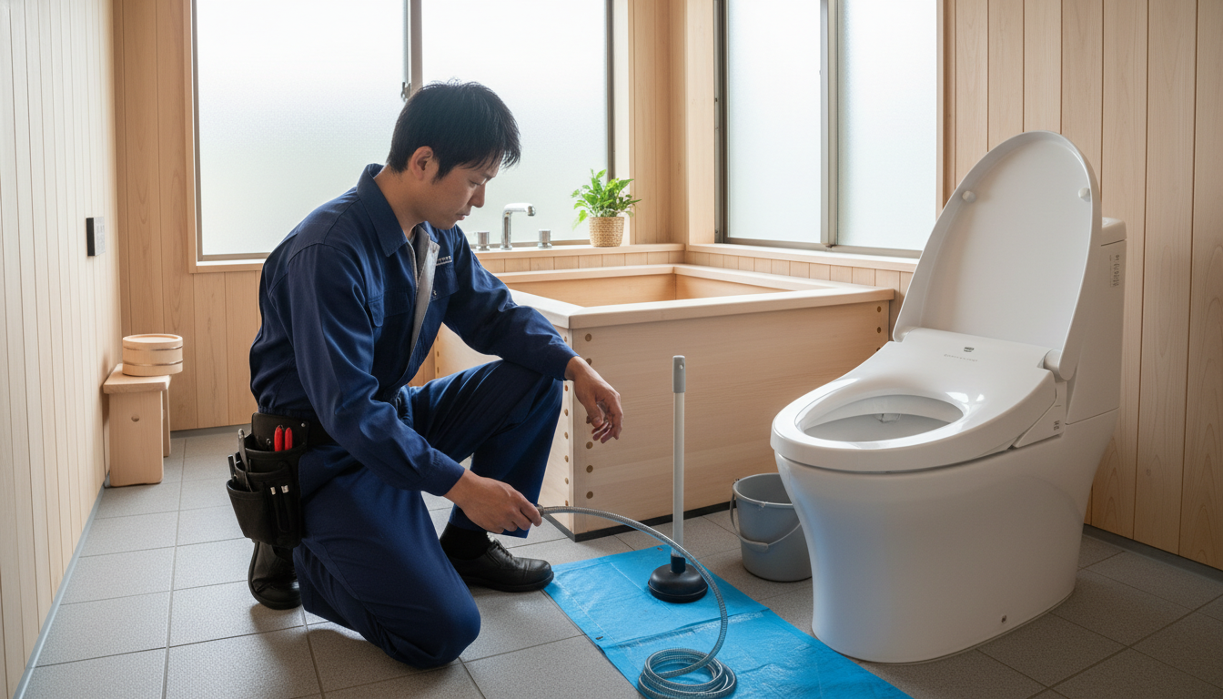 トイレつまり修理の料金相場と内訳【小野町版】に関する画像