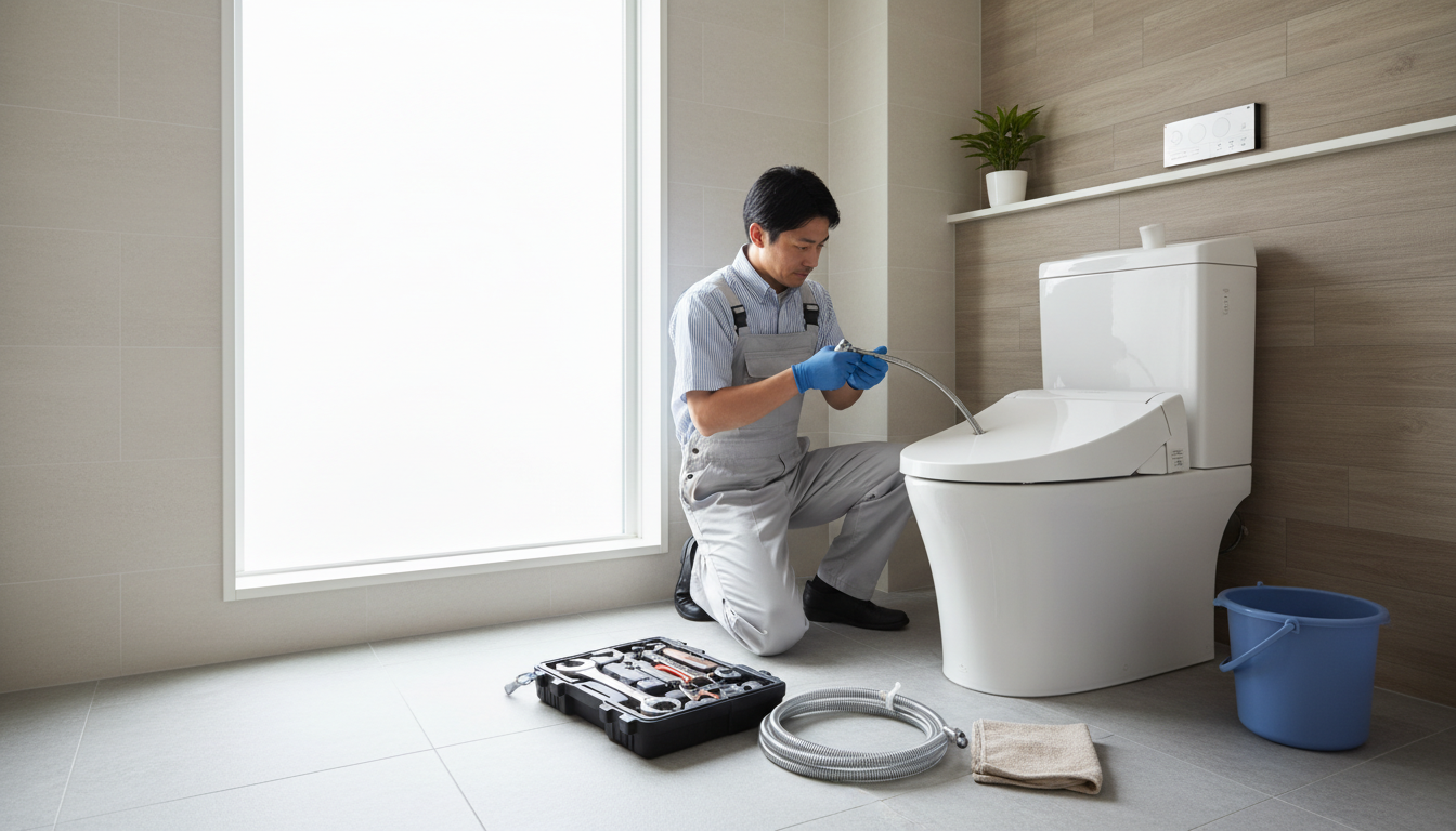 鮫川村のトイレつまり修理料金の相場と内訳に関する画像