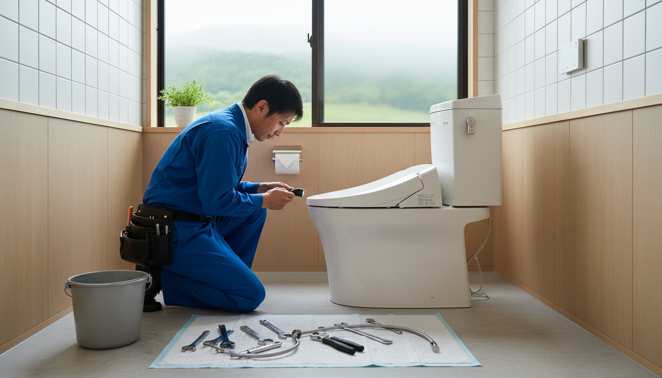 猪苗代町のトイレつまり修理料金の相場は?に関する画像