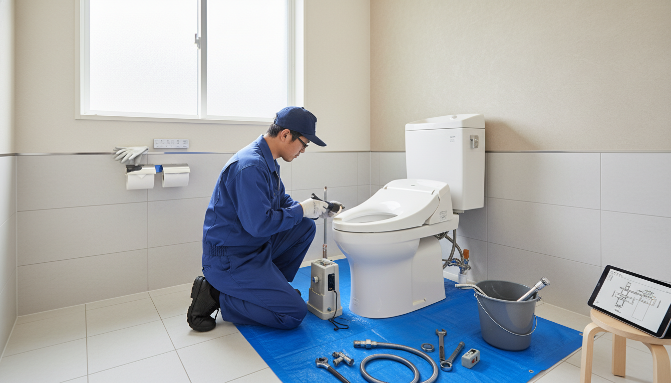 加西市のトイレつまり修理料金の相場は?に関する画像