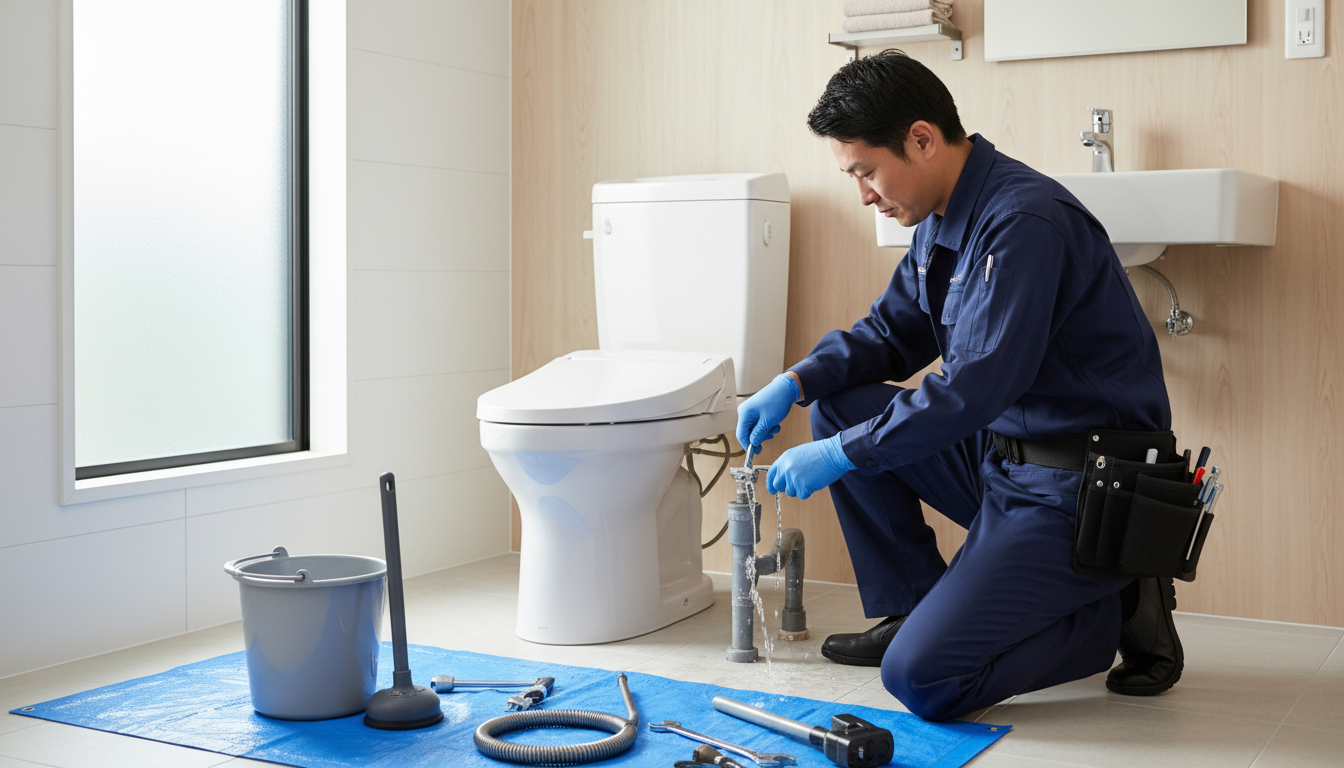 トイレつまりの修理費用の相場【三田市版】に関する画像