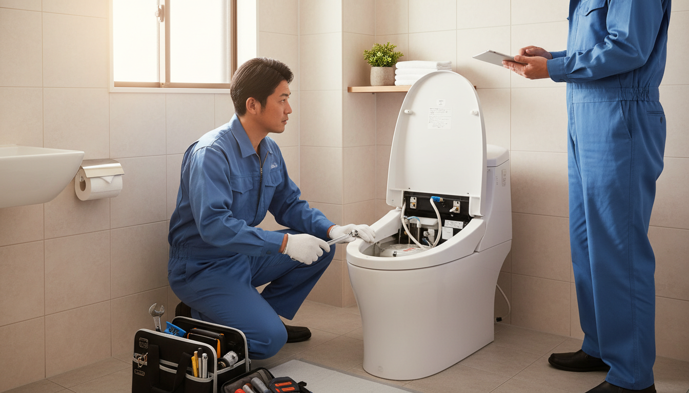 神戸市灘区で信頼できるトイレつまり修理業者を選ぶ5つのポイントに関する画像