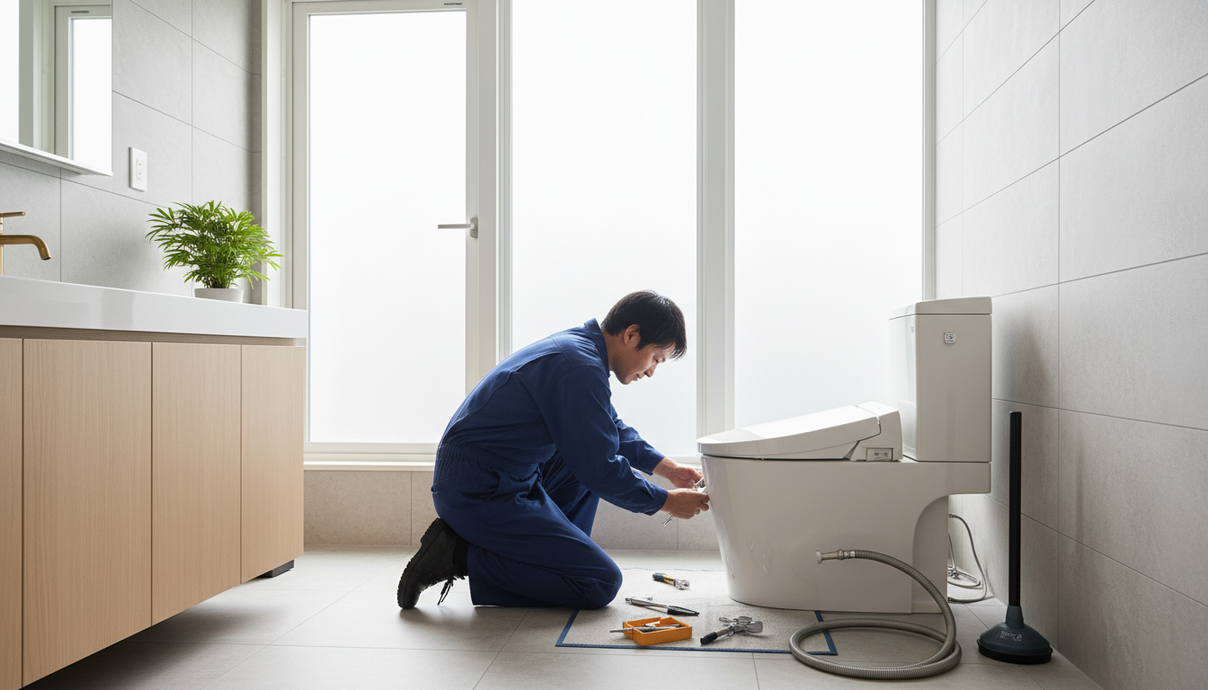 猪名川町で信頼できるトイレつまり修理業者の選び方に関する画像