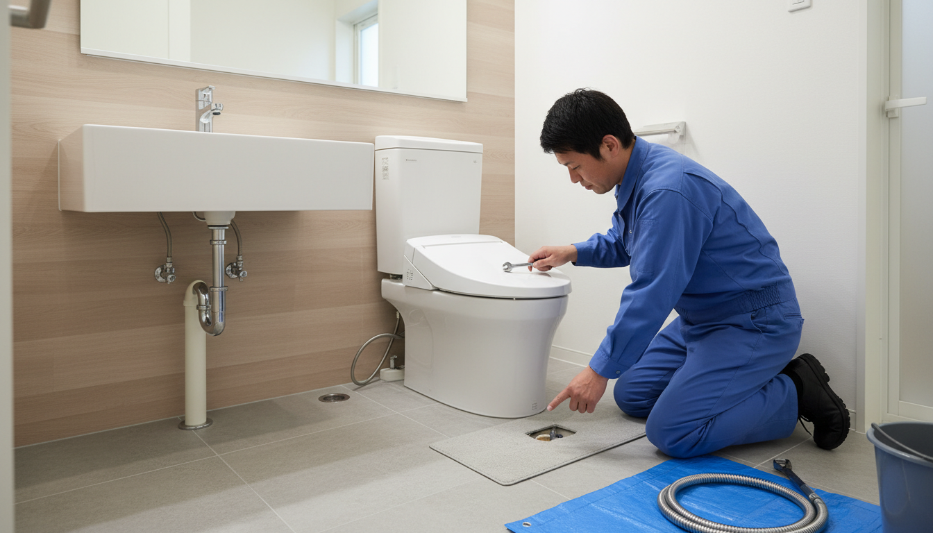 阿寒郡鶴居村でトイレつまり修理業者を選ぶ3つのポイントに関する画像