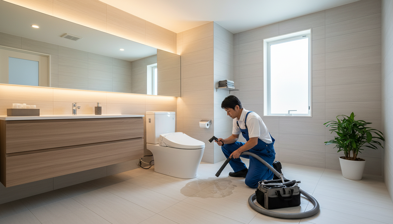 真狩村のトイレつまり修理の料金相場は？に関する画像