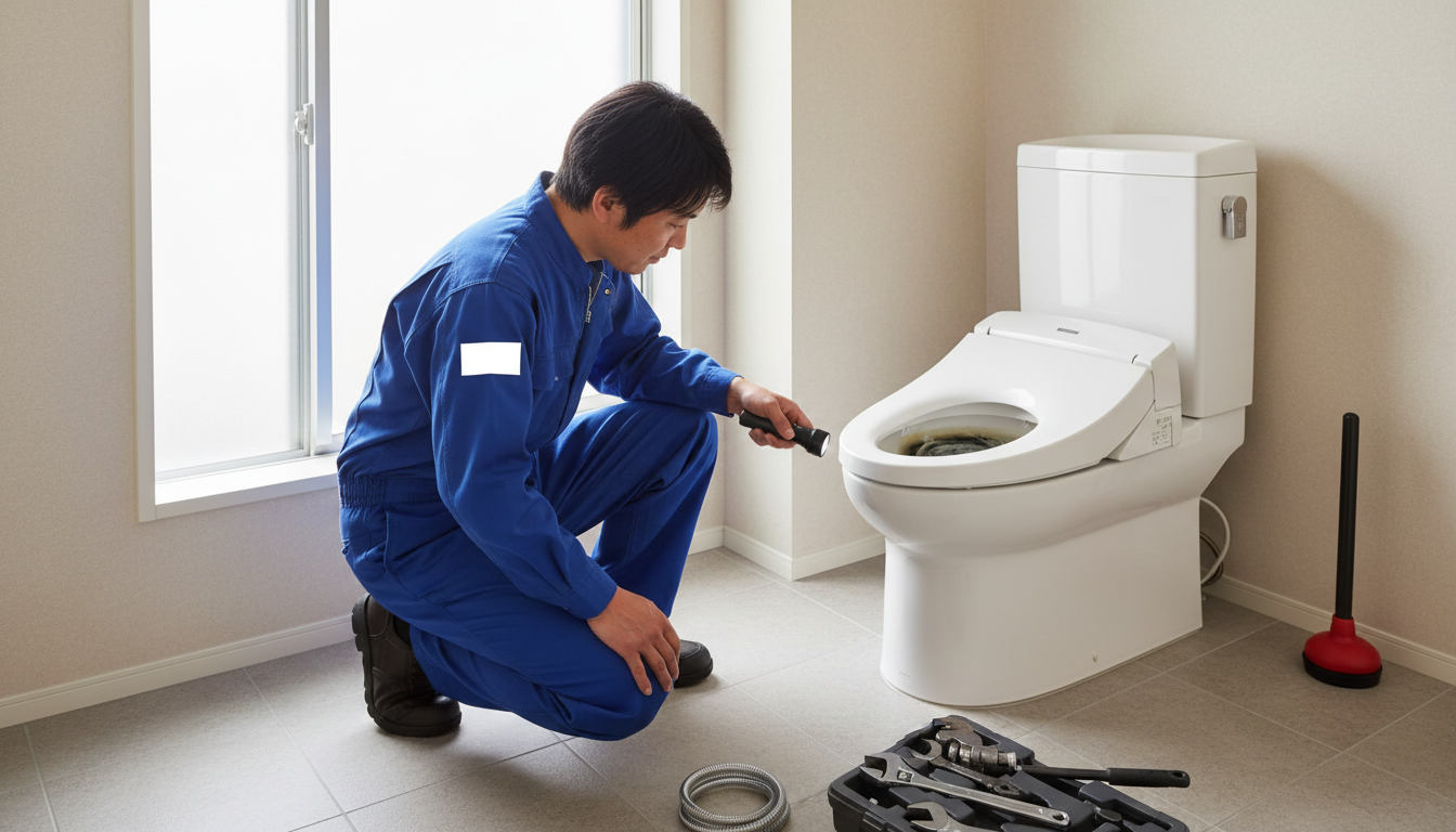 なぜ専門業者に依頼すべき？トイレつまりの主な原因とリスクに関する画像