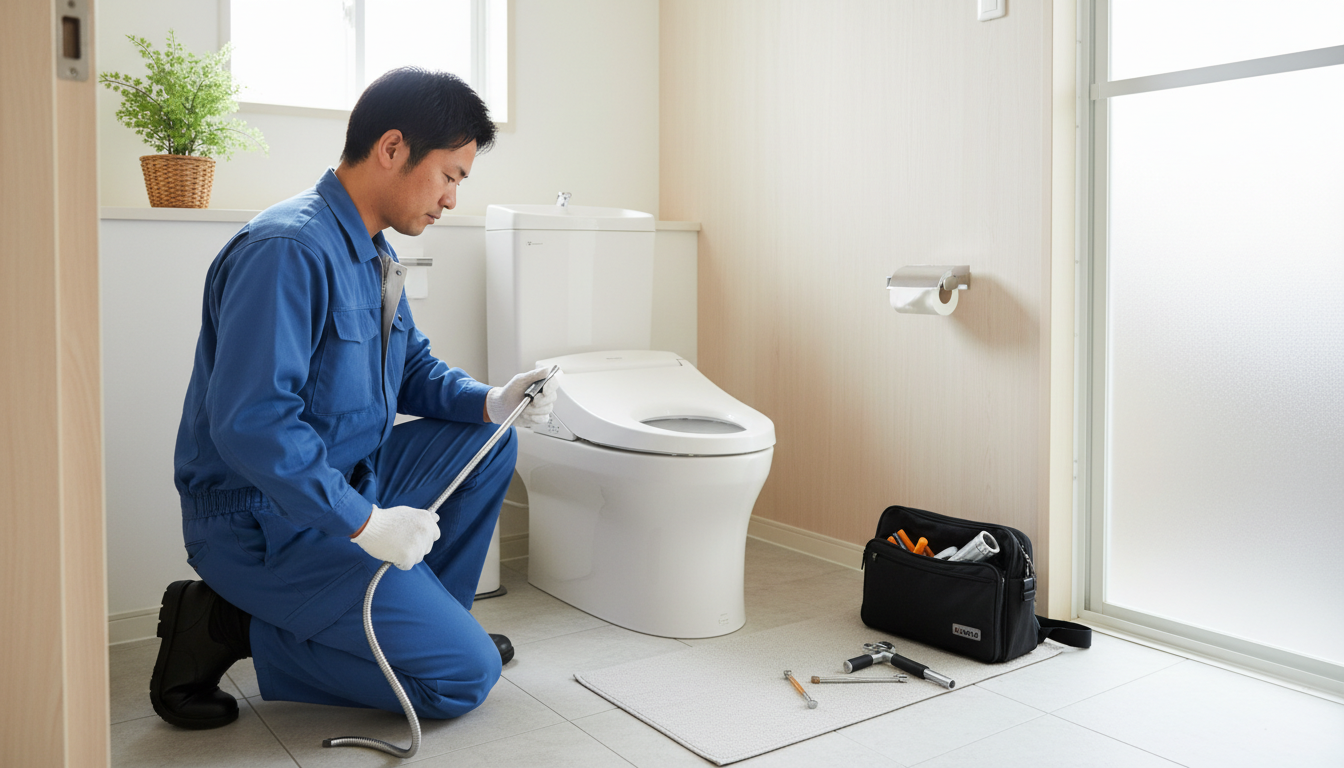 広尾町で信頼できるトイレつまり修理業者の選び方に関する画像