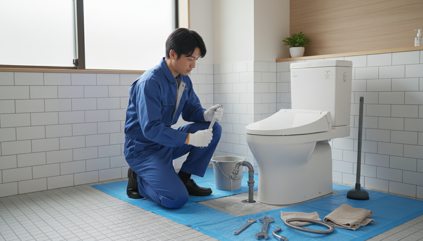 大樹町でトイレつまり修理業者を選ぶ際の重要ポイントに関する画像