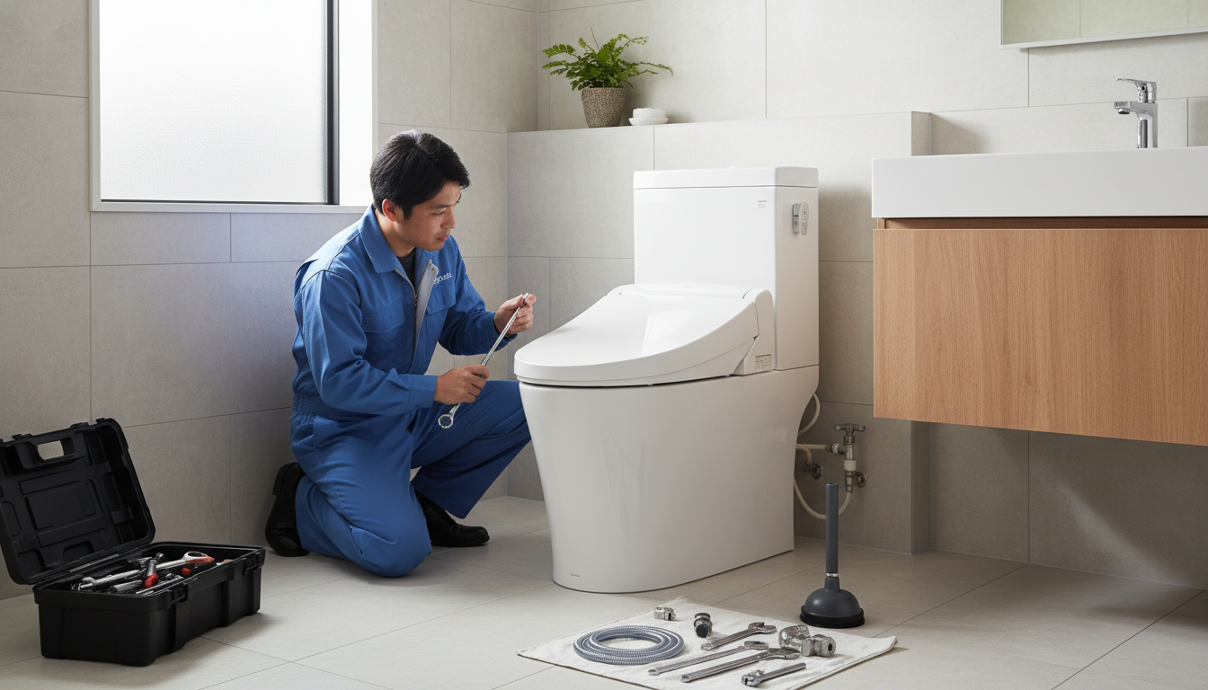 札幌市白石区のトイレつまり修理料金の相場は？に関する画像