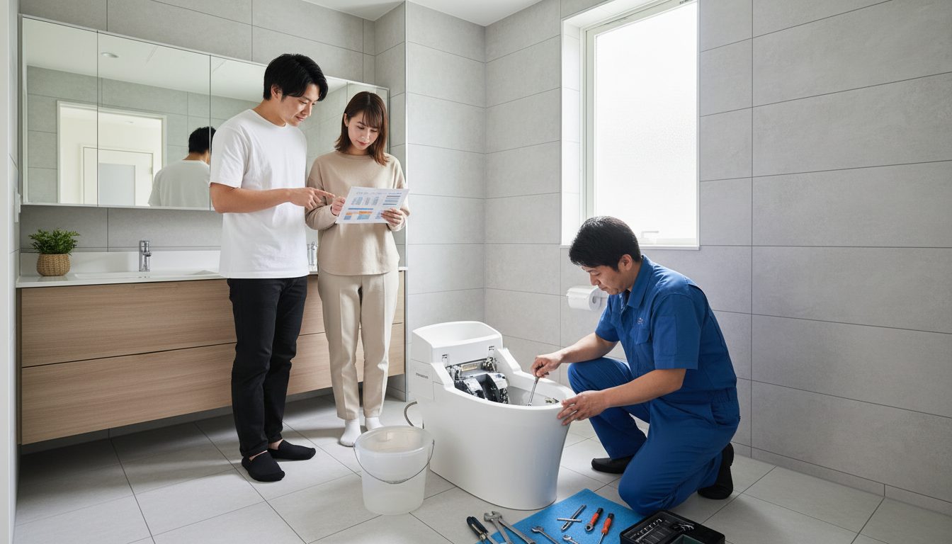 士別市でトイレつまり修理業者を選ぶ際の重要ポイントに関する画像