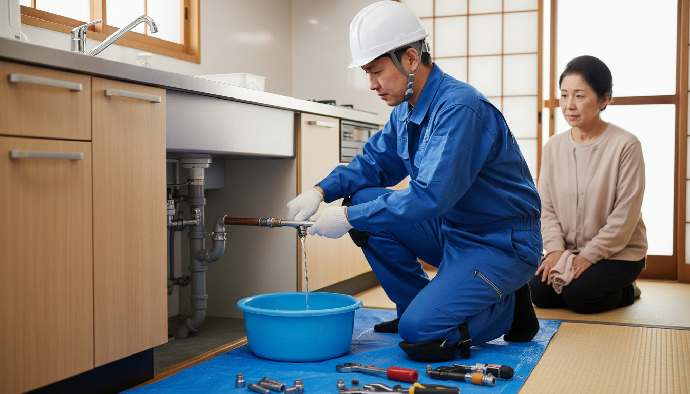 ポイント1：水道局指定工事店であるかに関する画像