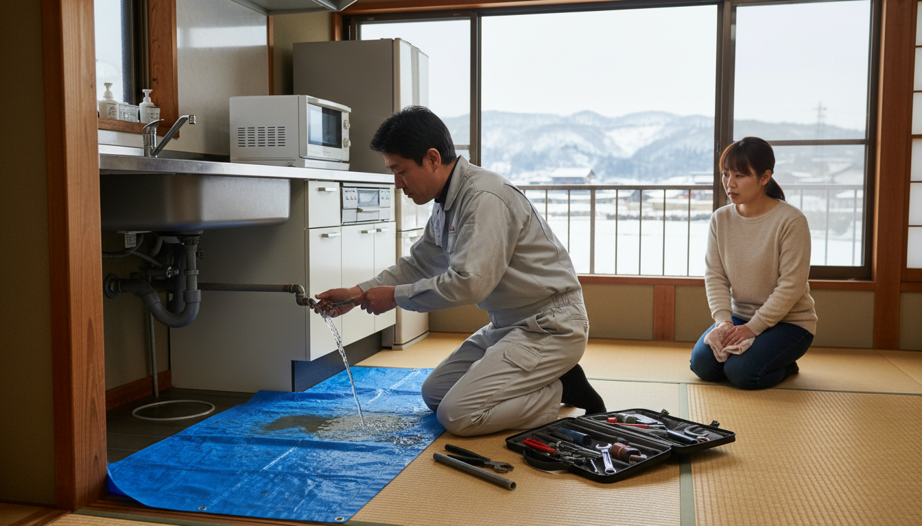 瀬棚郡今金町で信頼できる水道修理業者の特徴に関する画像