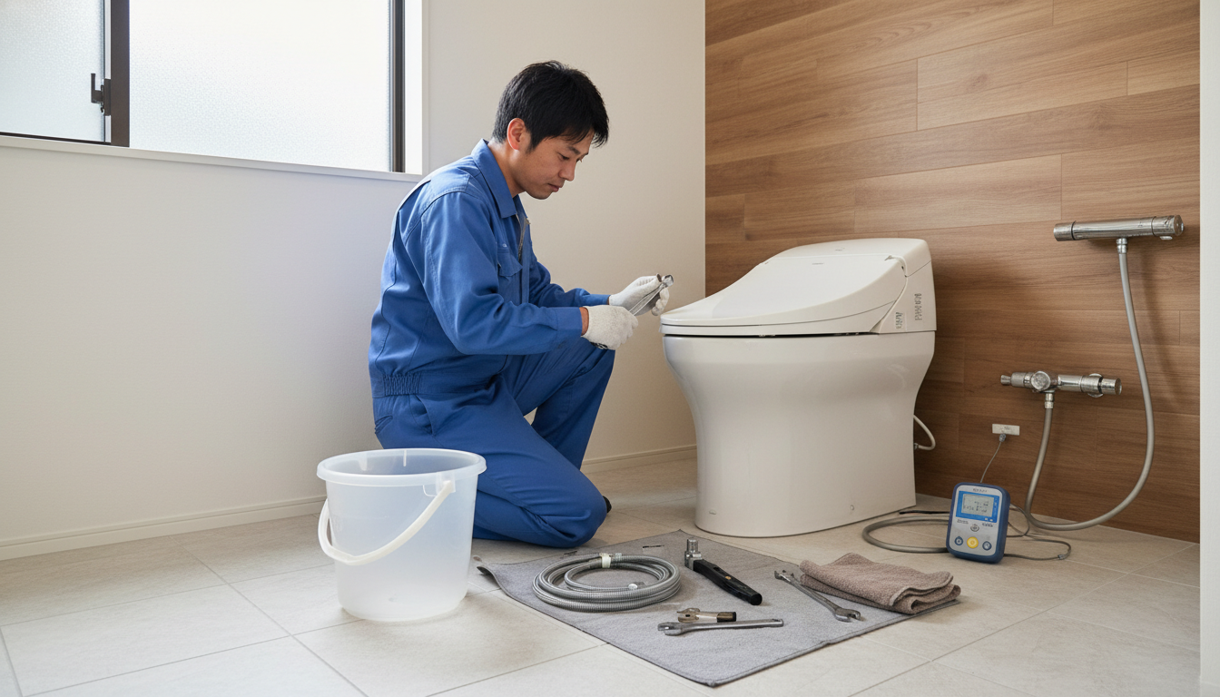 石狩市のトイレつまり修理業者の料金相場と仕組みに関する画像