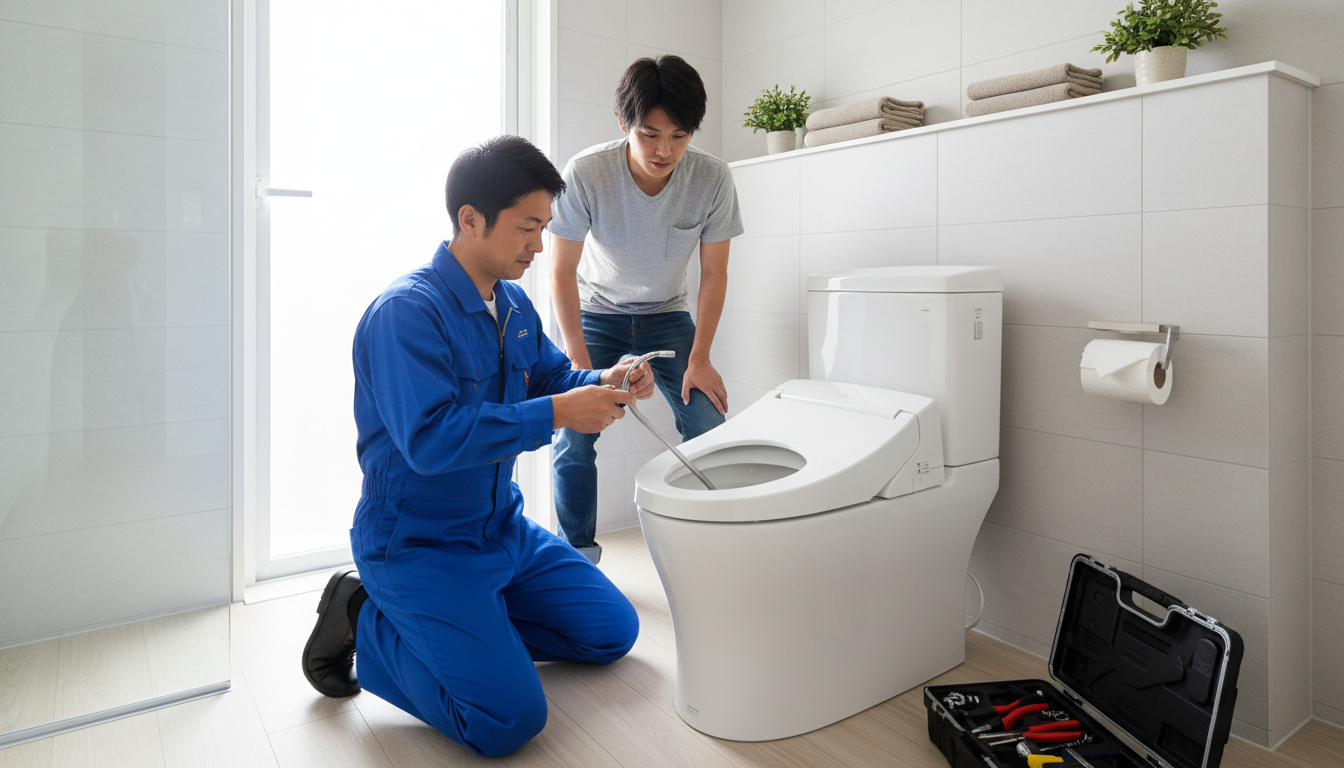 積丹町におけるトイレつまり修理の料金相場と内訳に関する画像