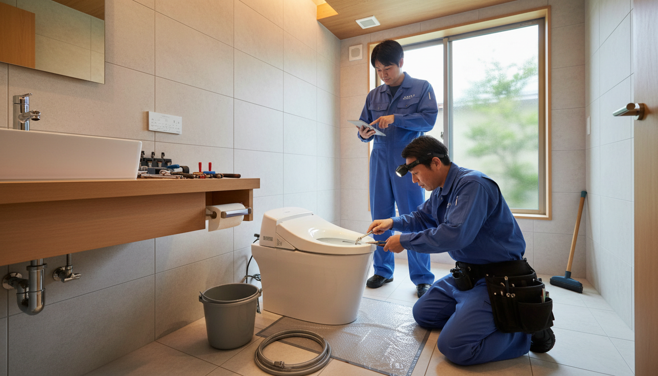 赤平市でトイレつまり修理業者を選ぶ際の重要ポイントに関する画像