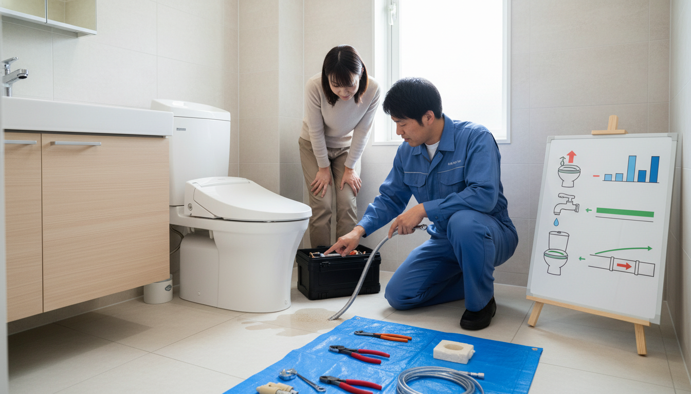 トラブル別の料金目安と平均的な相場に関する画像