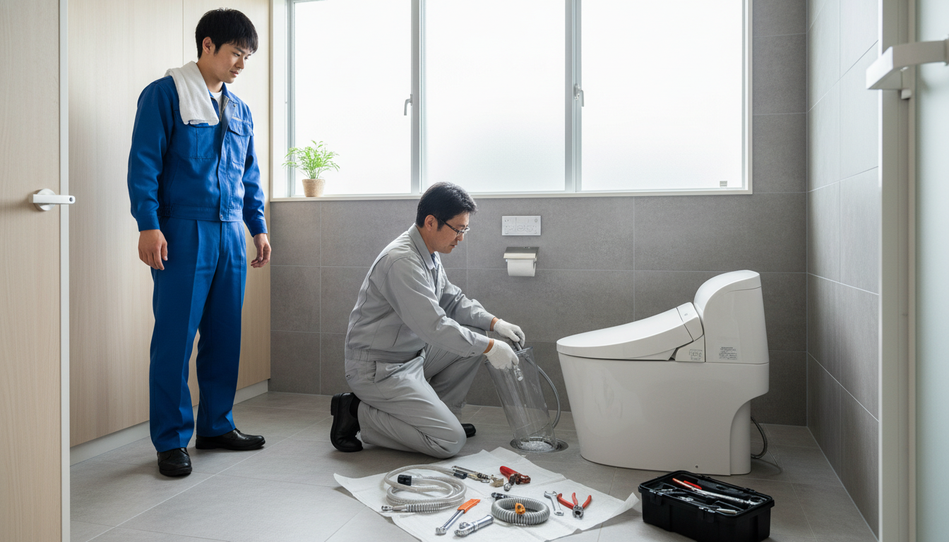 弟子屈町でトイレつまり修理を依頼する際の業者選びのポイントに関する画像