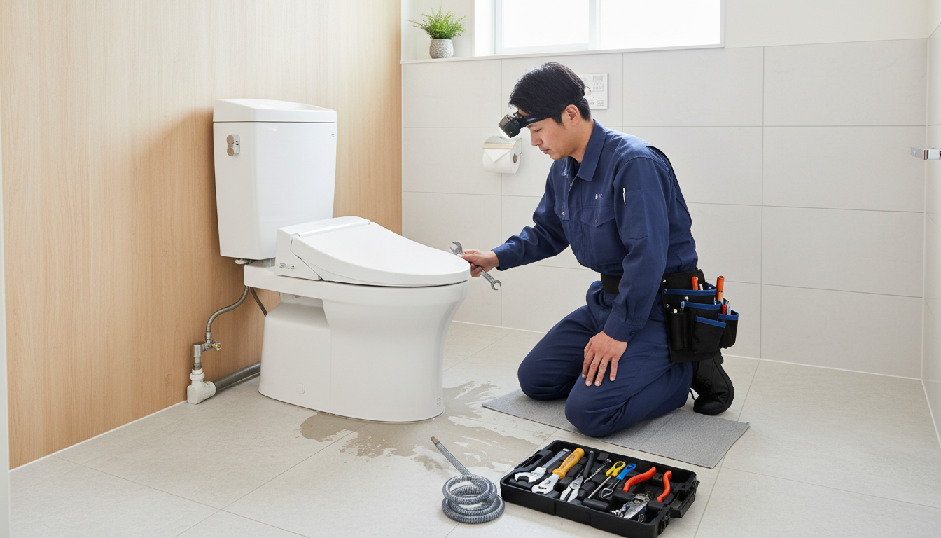 苫小牧市のトイレつまり修理の料金相場は？に関する画像