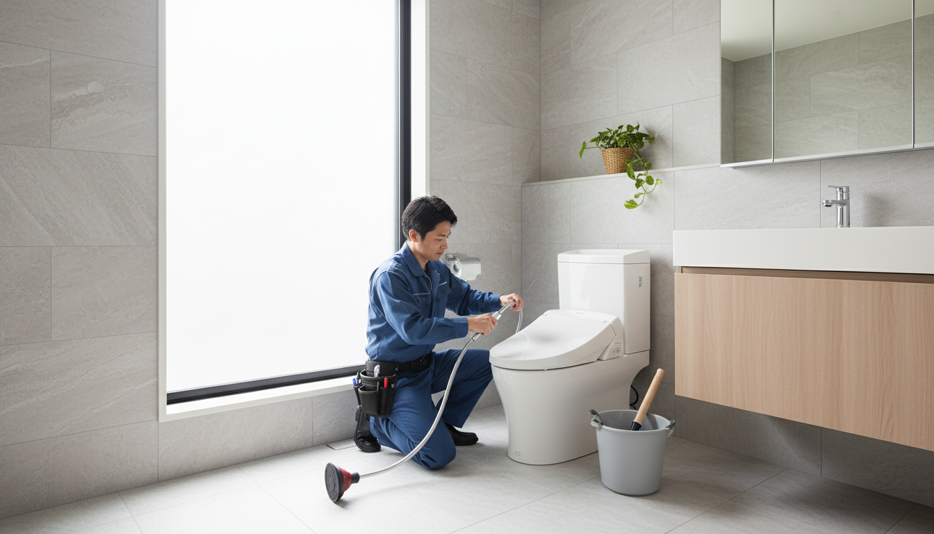 初山別村で信頼できるトイレつまり修理業者の選び方に関する画像